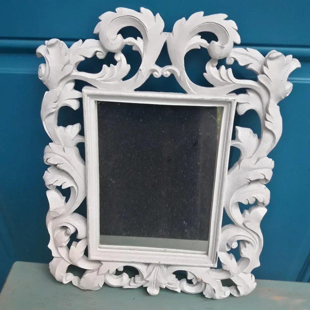Mirror Vintage Wall Hanging Decor Bohemian Ornate Victorian Greek Edwardian Boho - Picture 5 of 15